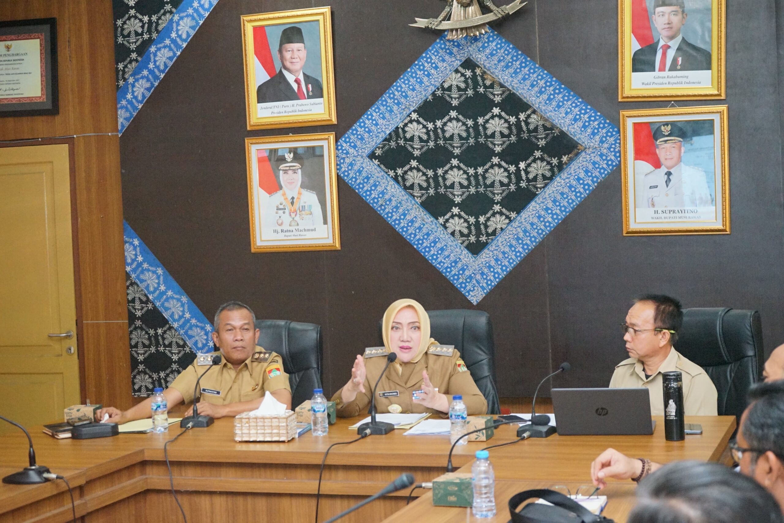 Bupati Musi Rawas Pimpin Rapat Koordinasi Stabilitasi Harga Sawit